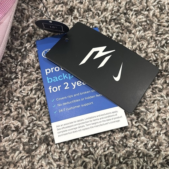 NWT Nike 3Brand By Russell Wilson Blitz Backpack with Laptop Sleeve, Pink Foam - Picture 4 of 11